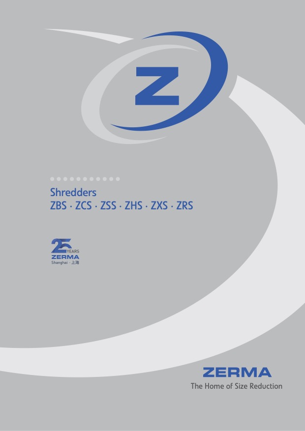 Brochure ZERMA Shredders